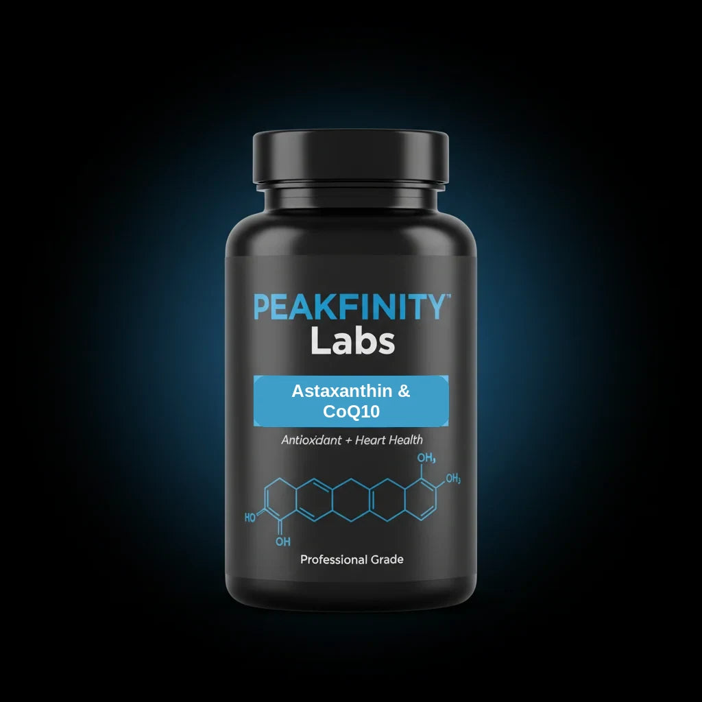 Peakfinity Labs Astaxanthin & CoQ10 Antioxidant Tablets