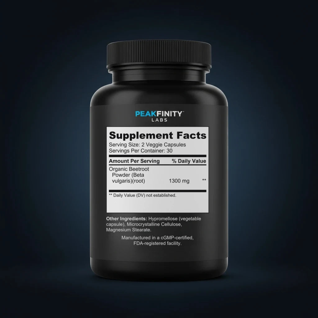 Beetroot back label