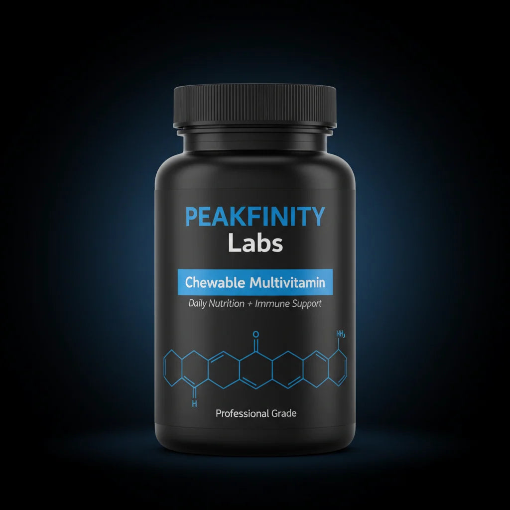 Peakfinity Labs Chewable Multivitamin Tablets