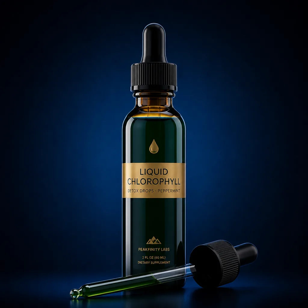 Peakfinity Labs Liquid Chlorophyll Drops with Peppermint