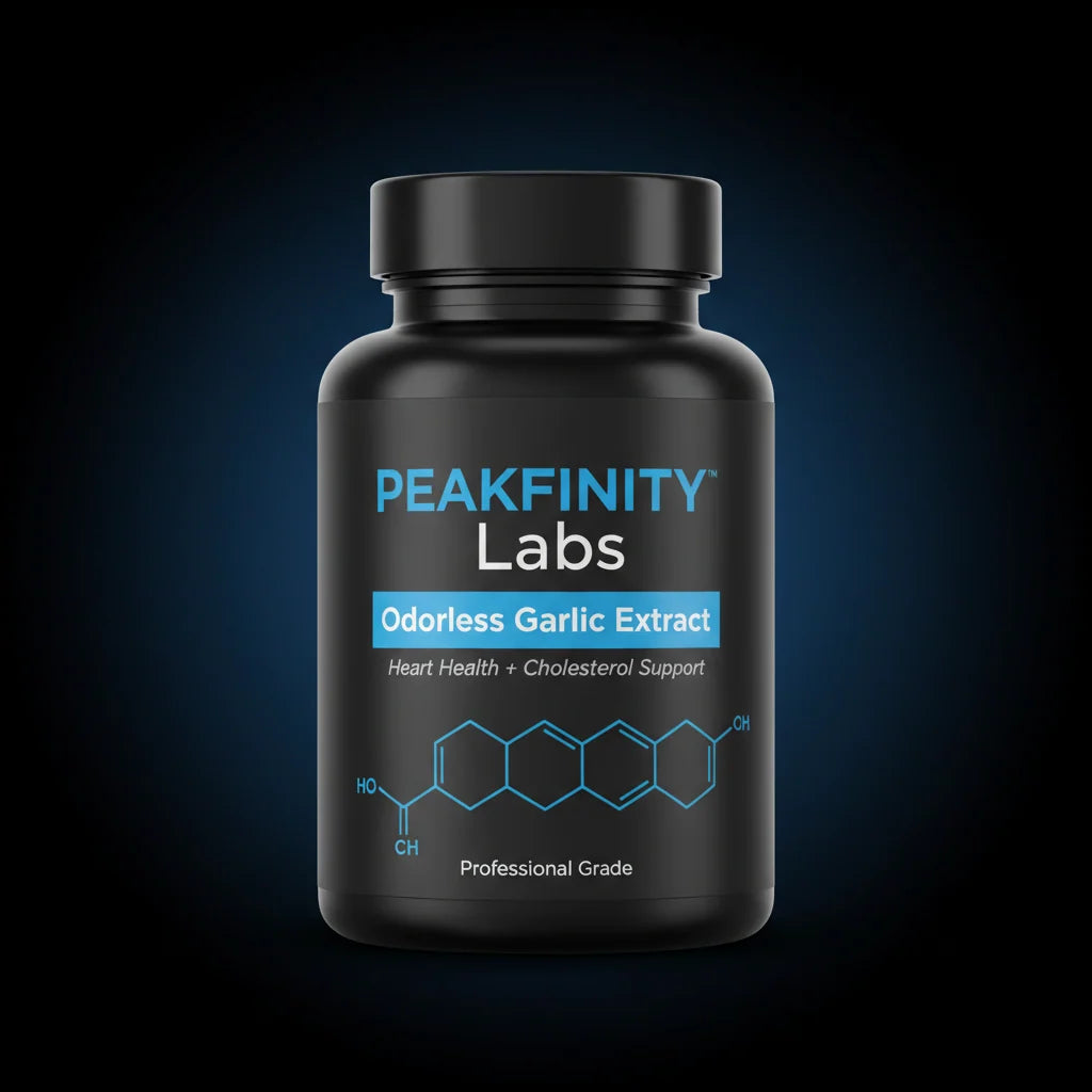 Peakfinity Labs Odorless Garlic Extract Tablets