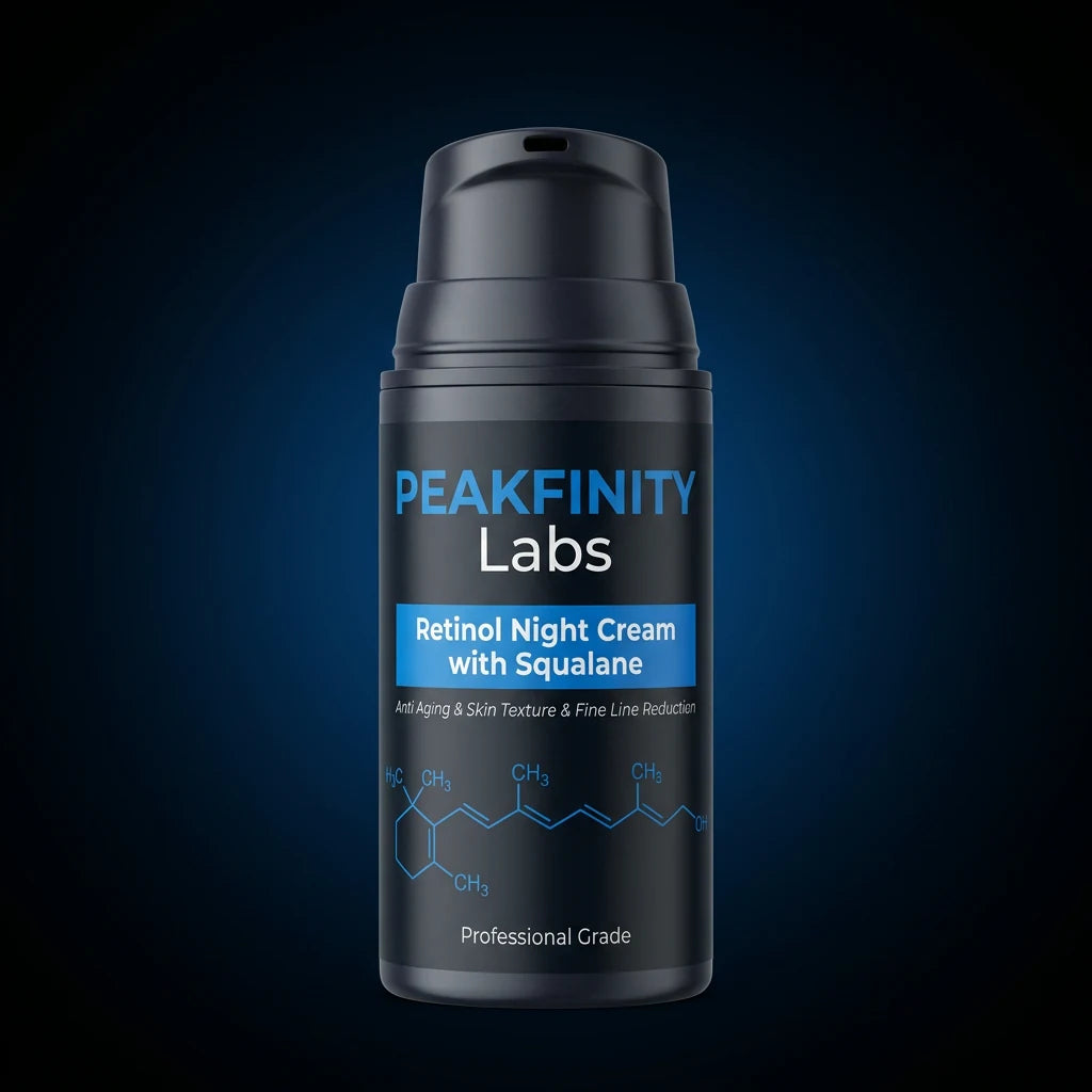 Peakfinity Labs Retinol Night Cream with Squalane