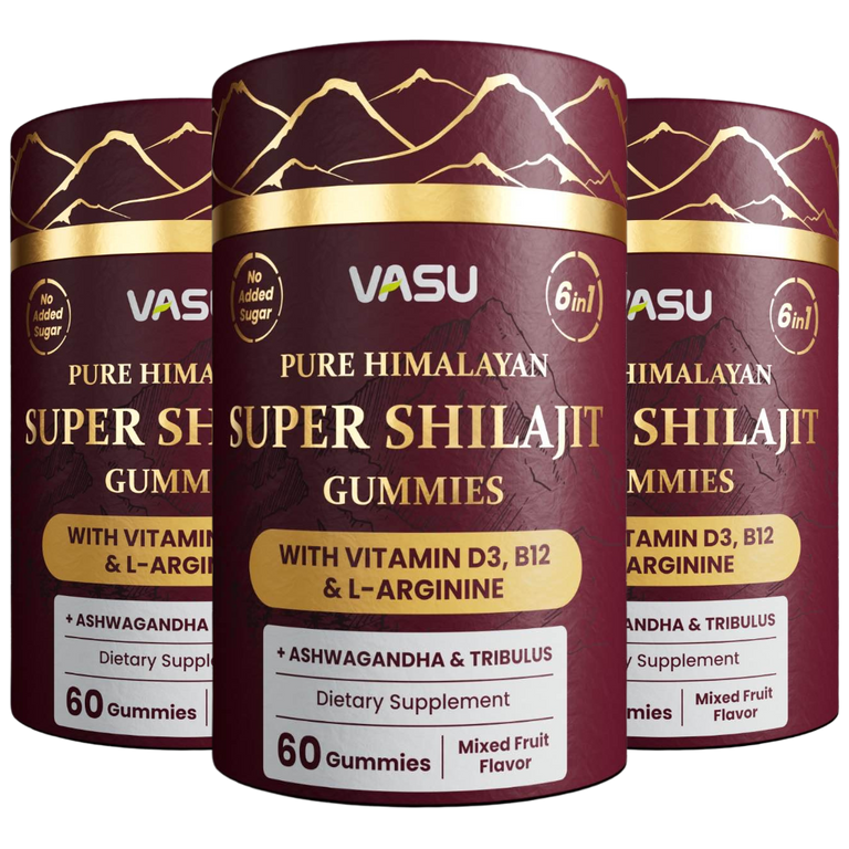 Vasu 6-In-1 Wellness Gummies – Vasu Ayurveda Shilajit