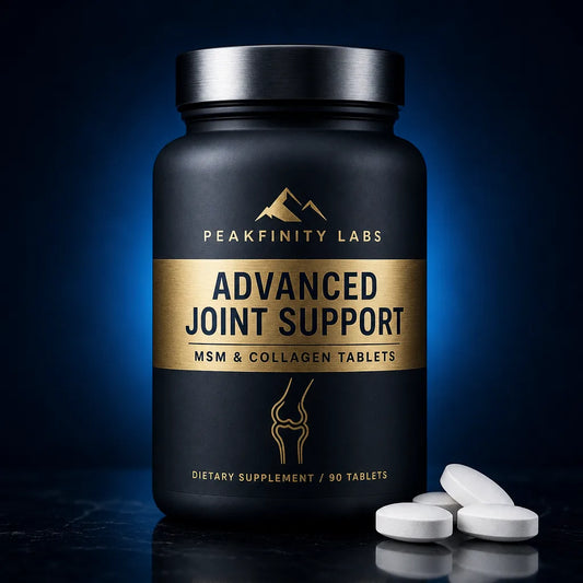 Peakfinity Labs Joint Support Complex with MSM & Type II Collagen Tablets
