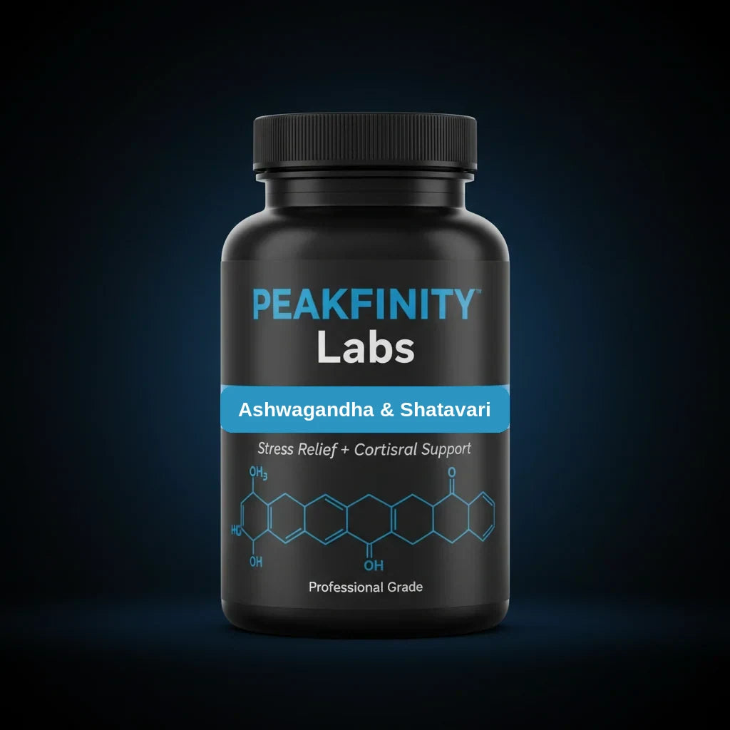 Peakfinity Labs Ashwagandha & Shatavari Women's Herbal Tablets