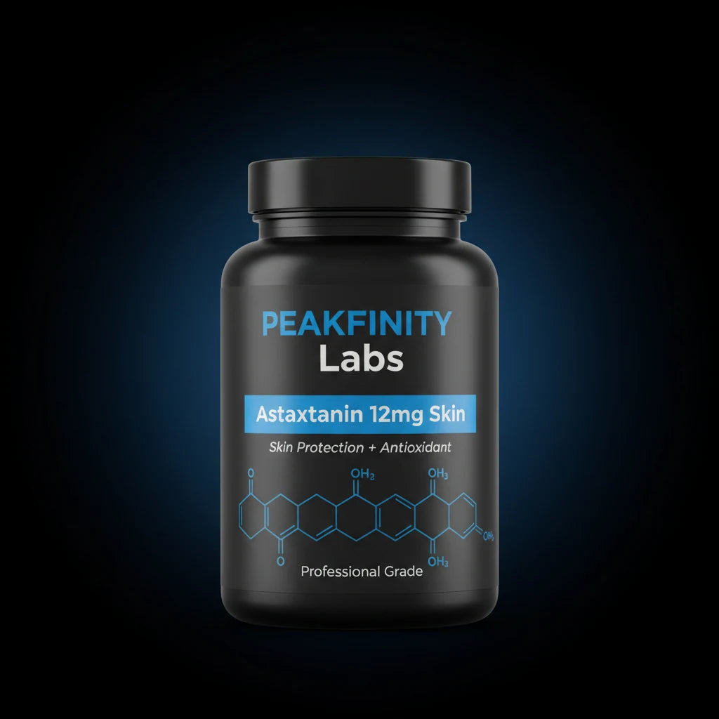 Peakfinity Labs Astaxanthin 12 mg Skin Support Gummies
