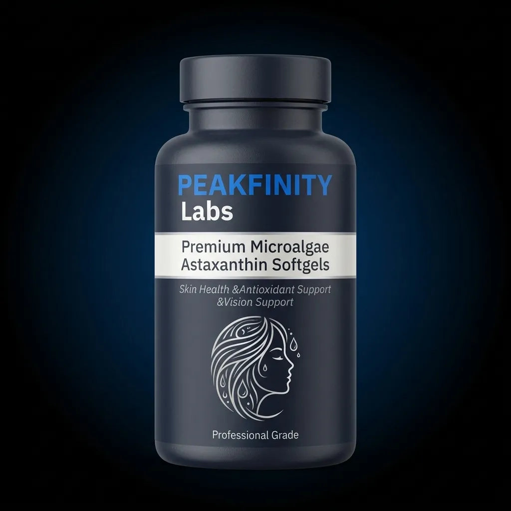 Peakfinity Labs Microalgae Astaxanthin 12 mg Softgels