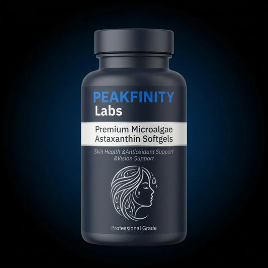 Peakfinity Labs Microalgae Astaxanthin 12 mg Softgels