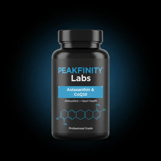 Peakfinity Labs Astaxanthin & CoQ10 Antioxidant Tablets