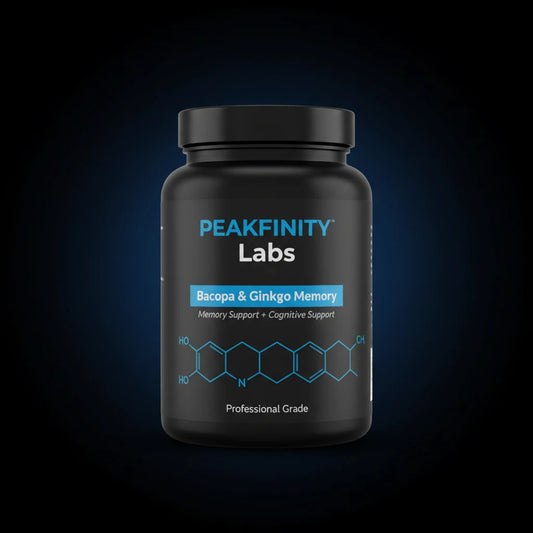 Peakfinity Labs Bacopa & Ginkgo Memory Gummies