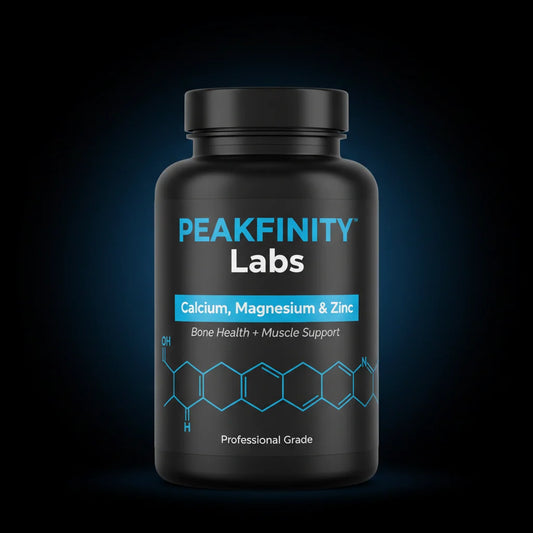 Peakfinity Labs Calcium, Magnesium & Zinc Tablets