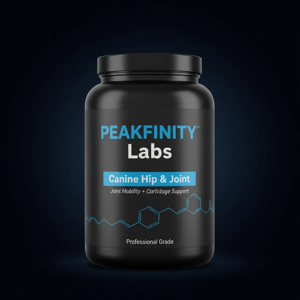 Peakfinity Labs Canine Hip & Joint Powder with Glucosamine & MSM