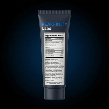 CC Undereye Corrector back label