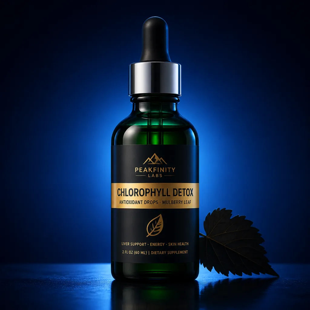 Peakfinity Labs Chlorophyll Liquid Drops from Mulberry Leaf