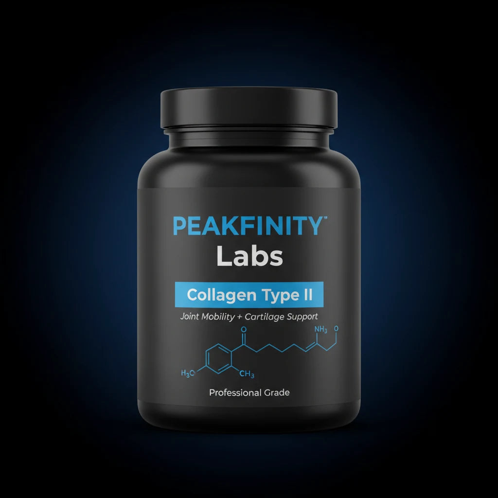 Peakfinity Labs Collagen Type II & Boswellia Joint Gummies