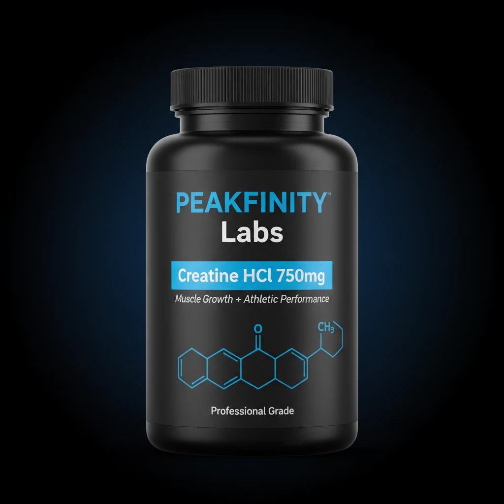 Peakfinity Labs Creatine HCl 750 mg Capsules