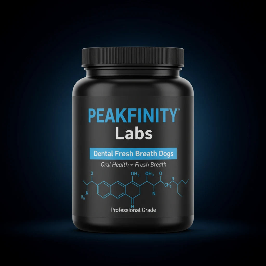 Peakfinity Labs Dental Fresh Breath Soft Chews for Dogs