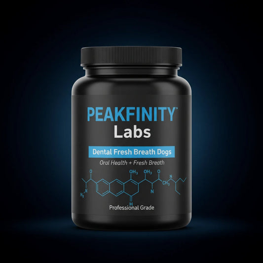 Peakfinity Labs Dental Fresh Breath Soft Chews for Dogs