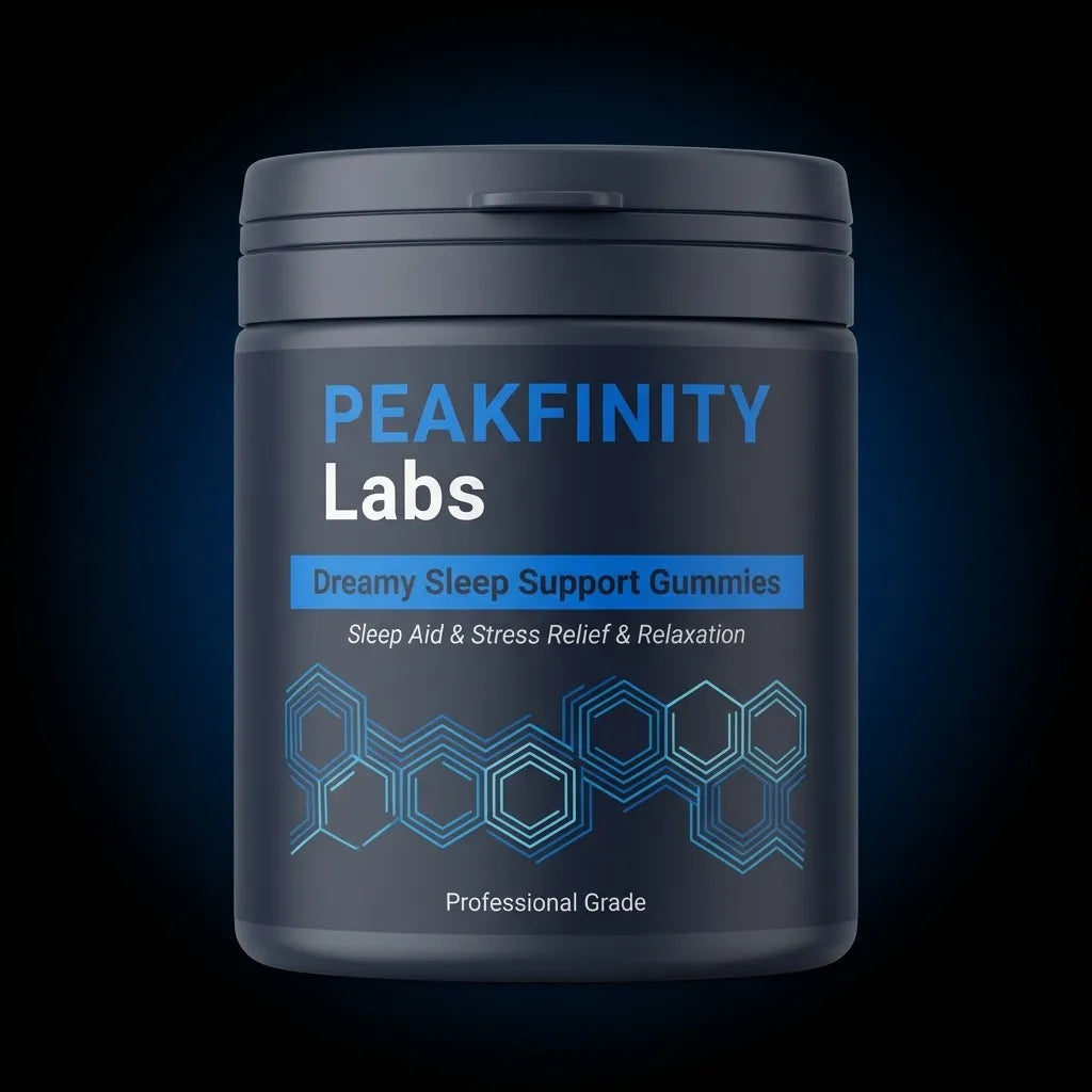 Peakfinity Labs Dreamy Sleep Support Gummies with Melatonin
