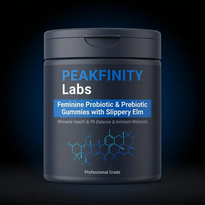 Feminine Probiotic & Prebiotic Gummies with Slippery Elm