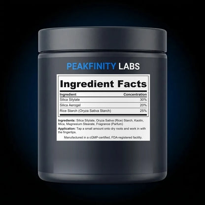 Volumizing Hair Texture Powder back label