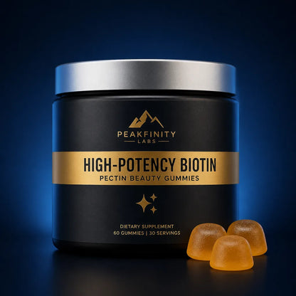 High-Potency Biotin Pectin Beauty Gummies