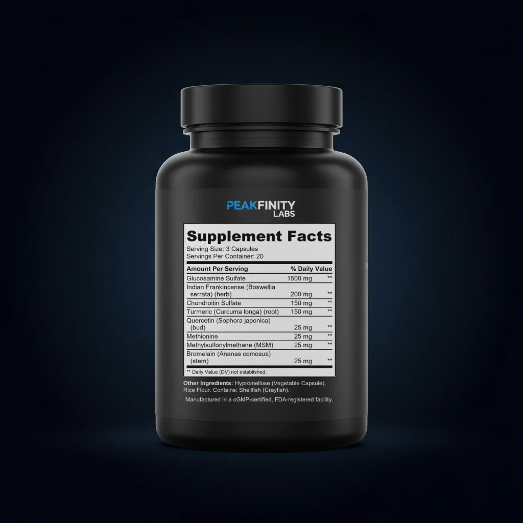 Joint Flex back label