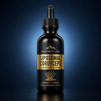 High-Potency Liposomal Cordyceps 10:1 Mushroom Extract Liquid