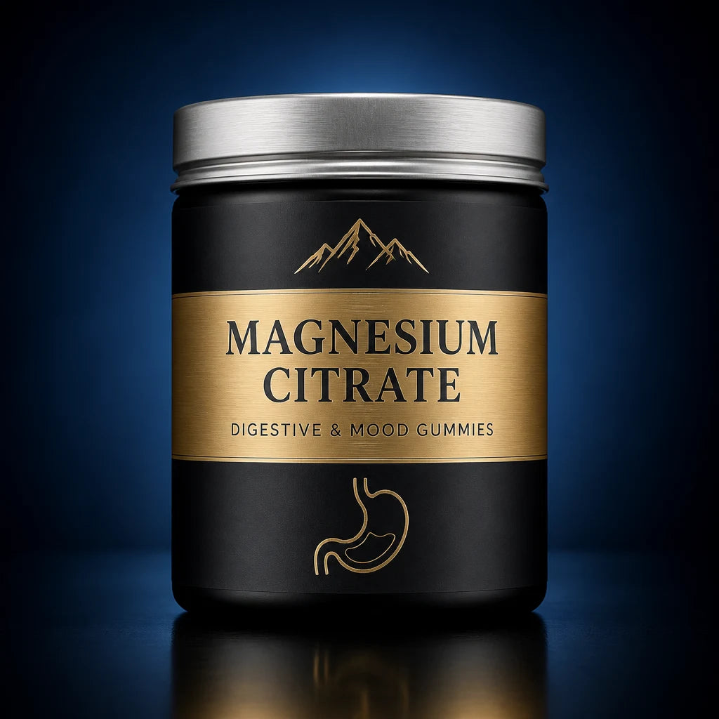 Magnesium Citrate Digestive Support Gummies Raspberry Flavor