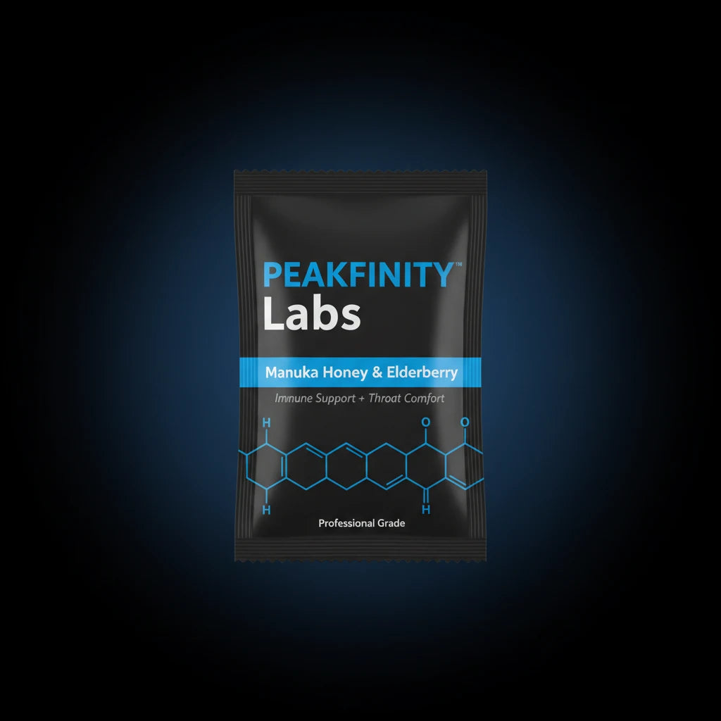 Peakfinity Labs Manuka Honey & Elderberry Immune Sachets