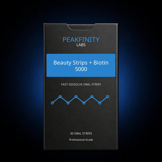 Peakfinity Labs Biotin 5000 mcg Beauty Oral Strips
