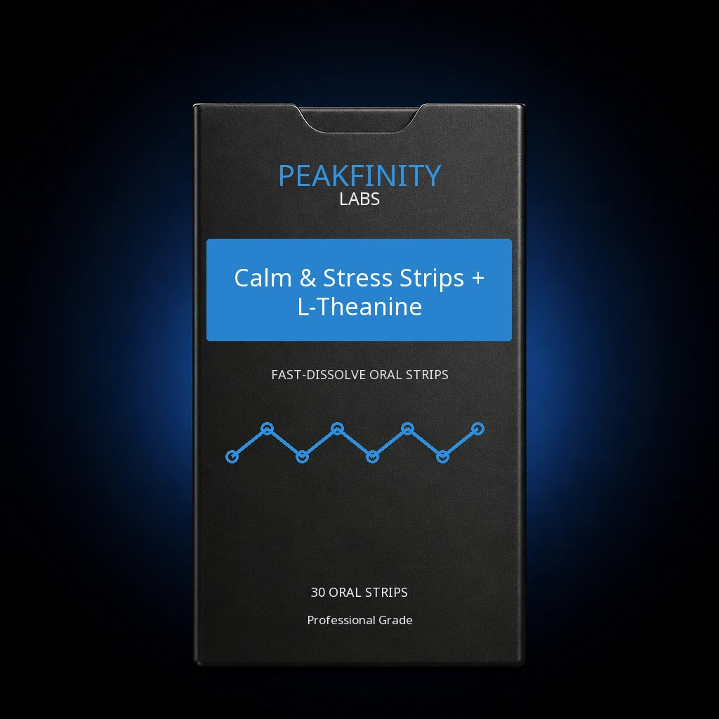 Peakfinity Labs Calm & Stress L-Theanine Oral Strips