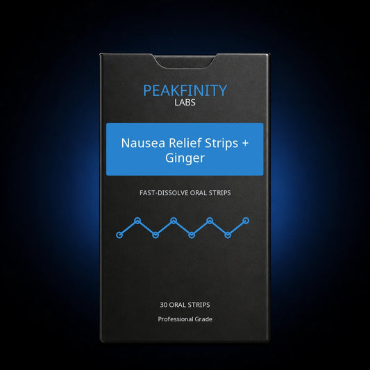 Melt-in-Mouth Nausea Relief Strips with Ginger