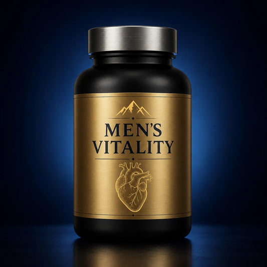 Men's Vitality and Blood Flow Support Tablets with L-Arginine