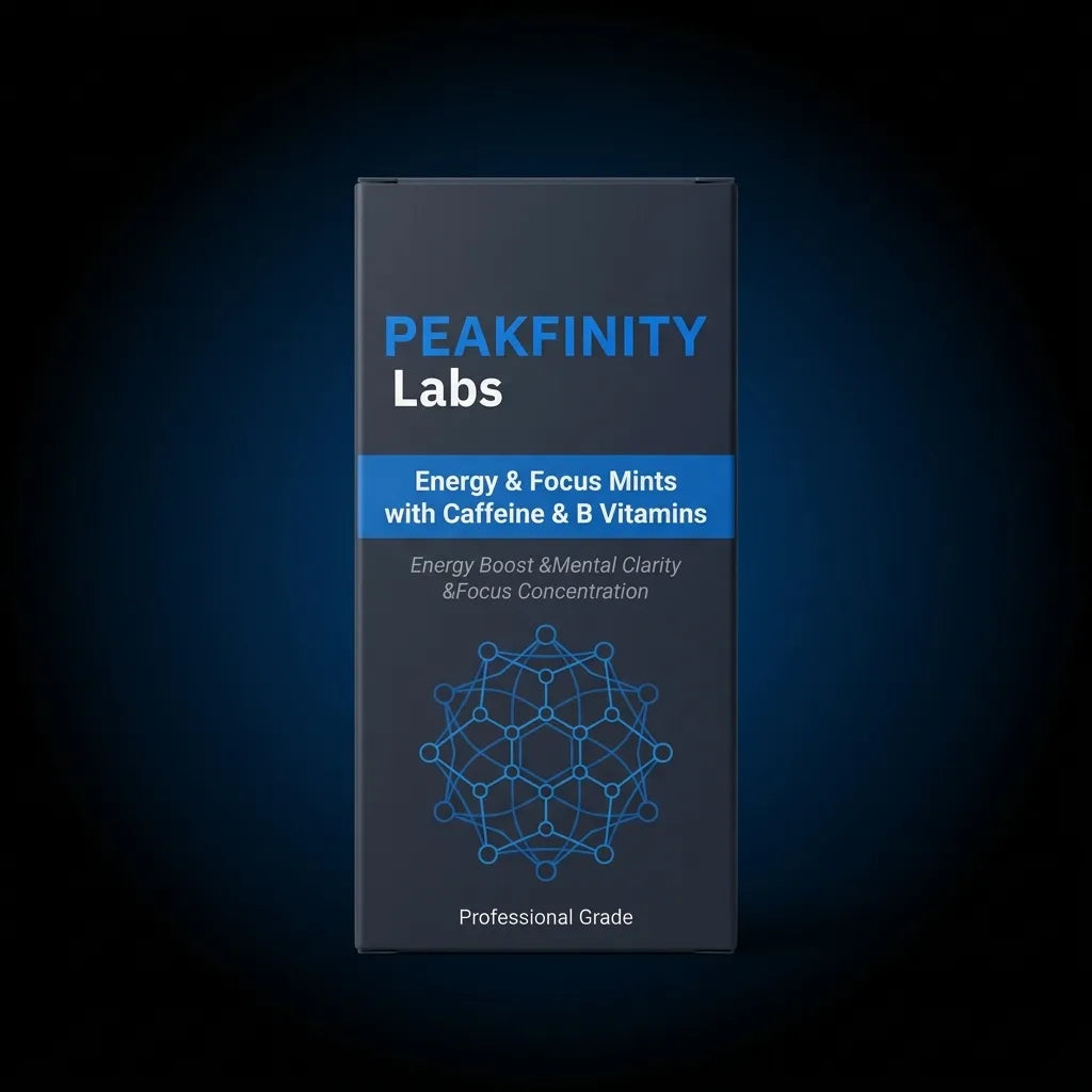 Energy & Focus Mints with Caffeine & B Vitamins