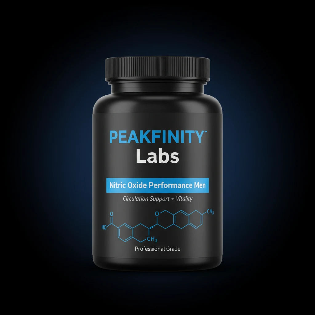Peakfinity Labs Nitric Oxide Gummies for Men with L-Citrulline