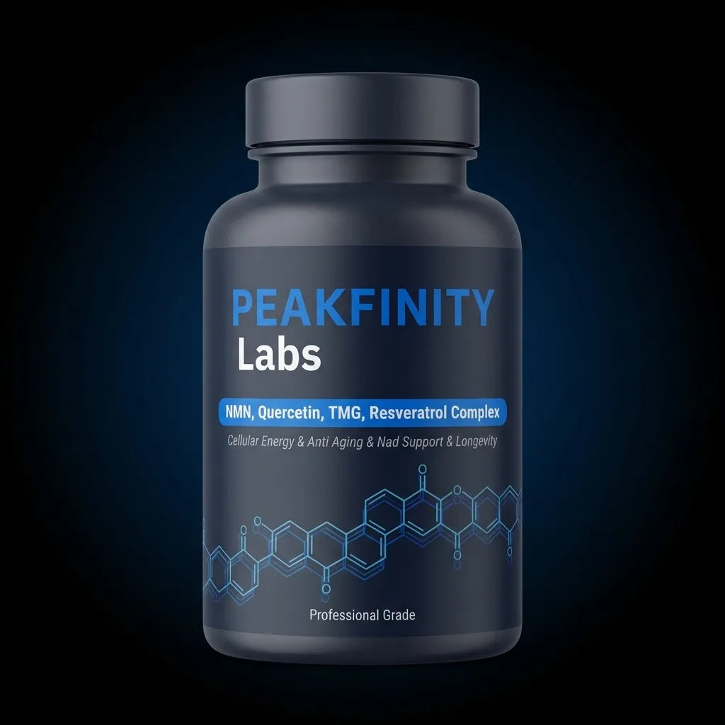 Peakfinity Labs NMN, Quercetin, TMG & Resveratrol Complex Capsules