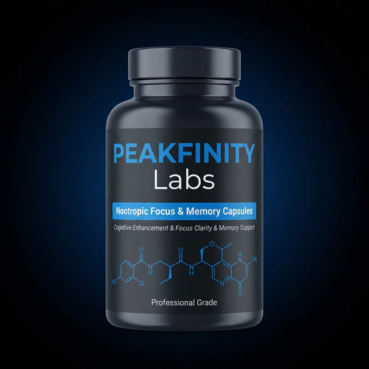 Peakfinity Labs Nootropic Focus & Memory Capsules