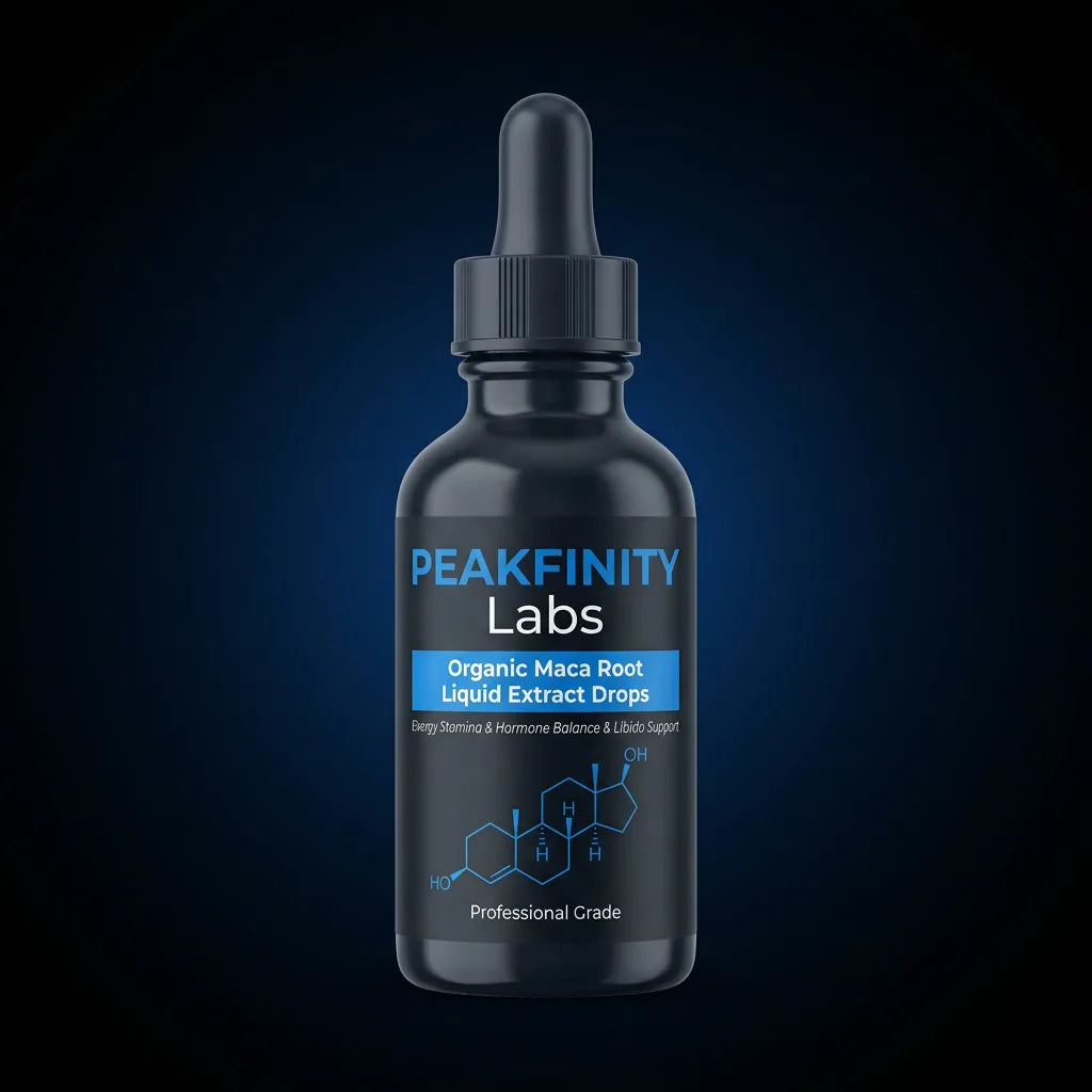 Organic Maca Root Liquid Extract Drops