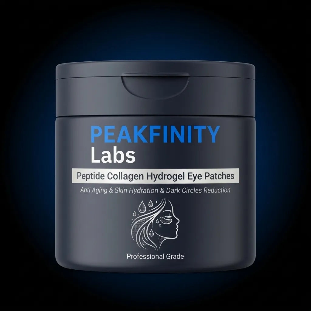 Peakfinity Labs Peptide Collagen Hydrogel Eye Patches 60 Count