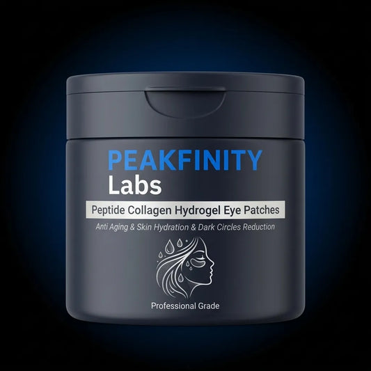 Peakfinity Labs Peptide Collagen Hydrogel Eye Patches 60 Count