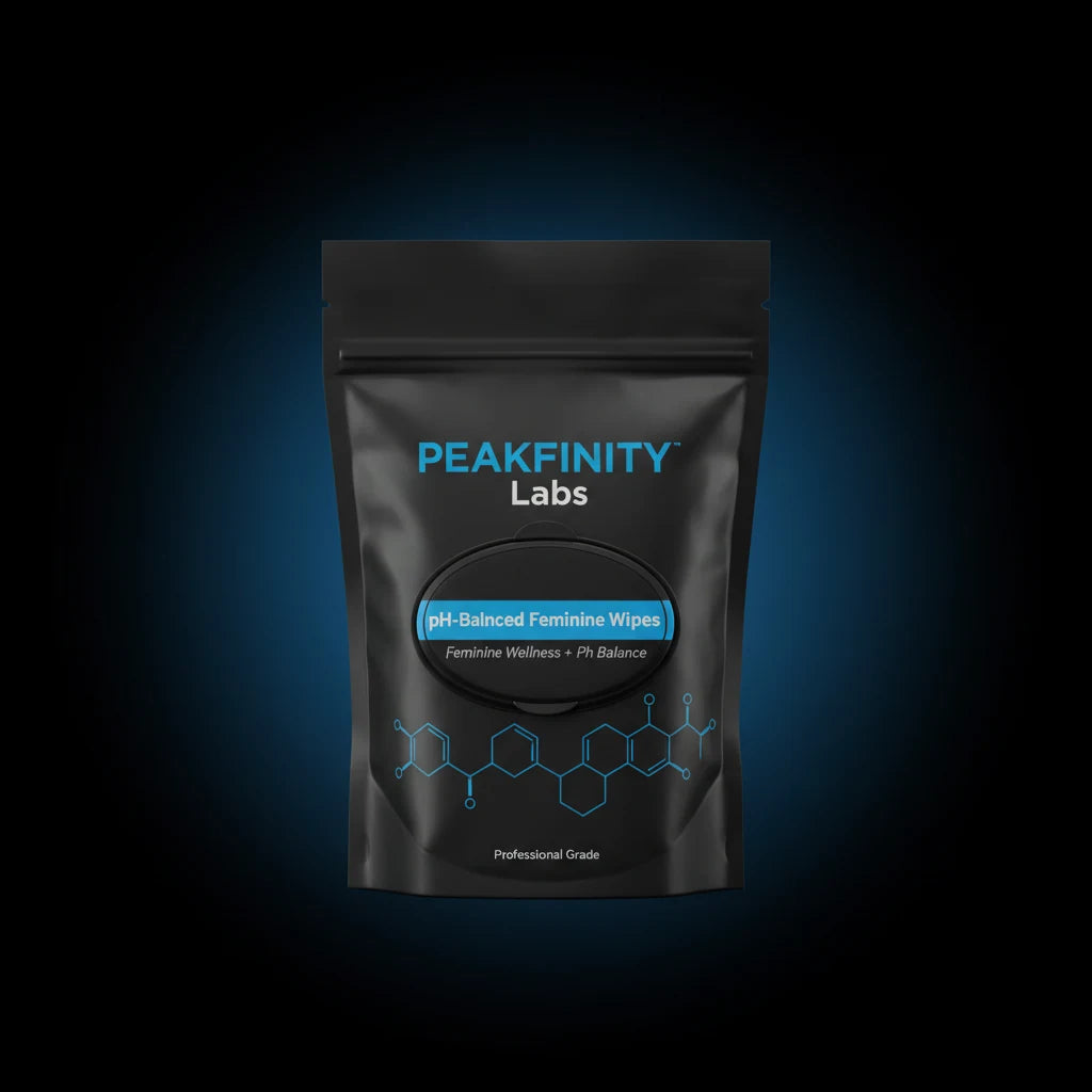 Peakfinity Labs pH-Balanced Feminine Wipes with Aloe