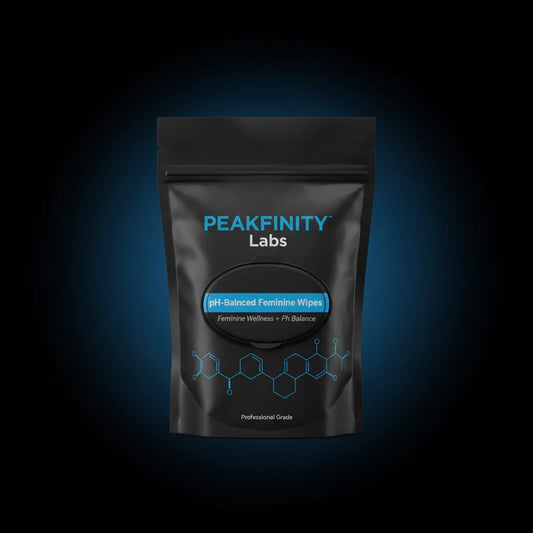 Peakfinity Labs pH-Balanced Feminine Wipes with Aloe