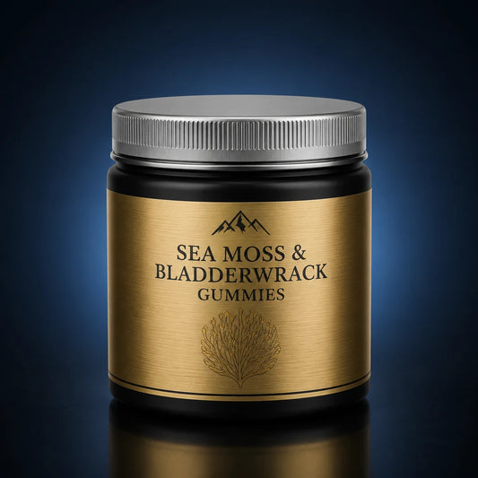 Marine Botanical Gummies with Sea Moss & Bladderwrack Complex