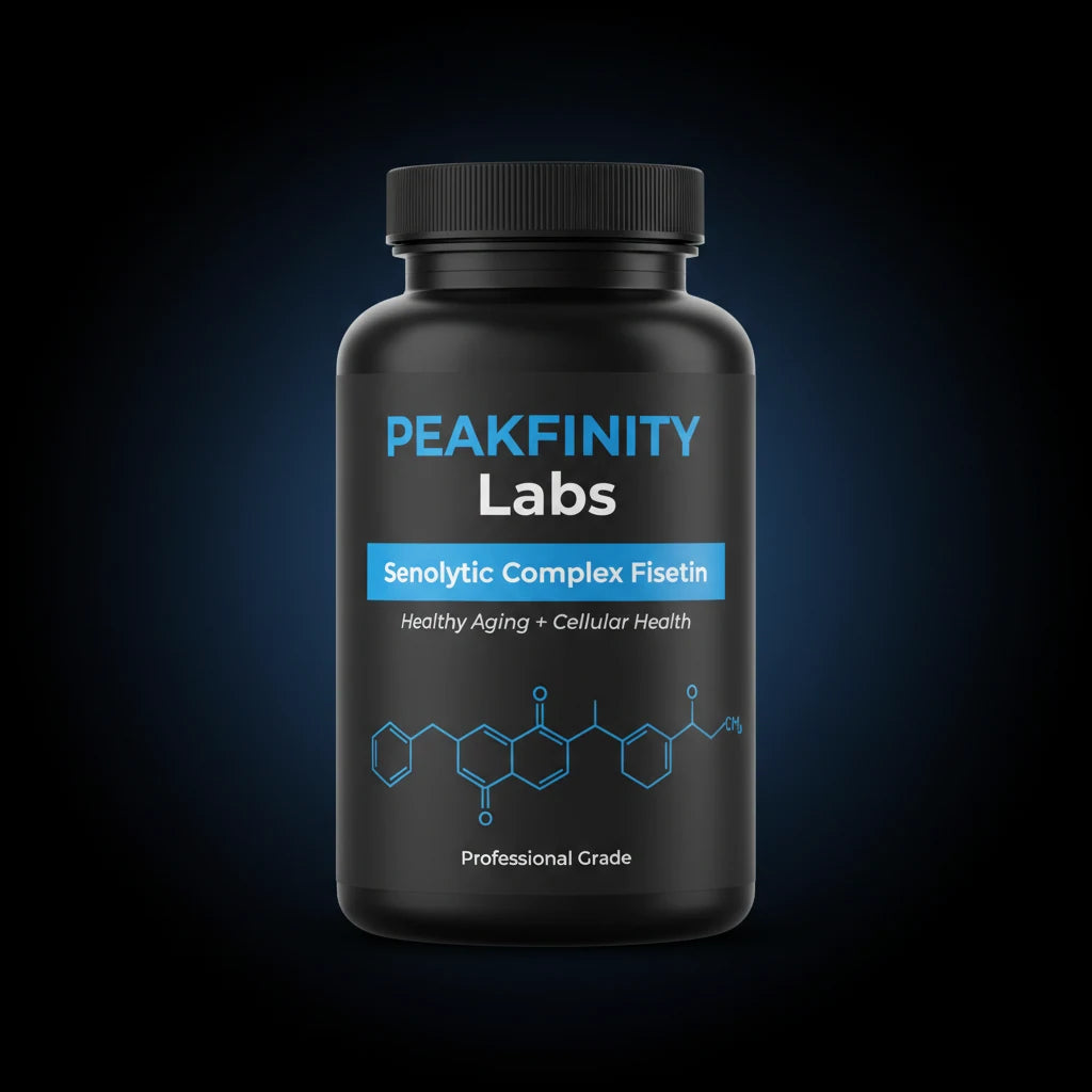 Peakfinity Labs Fisetin, Quercetin & Spermidine Longevity Complex Capsules