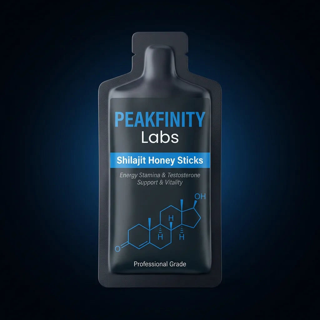 Peakfinity Labs Shilajit Honey Sticks