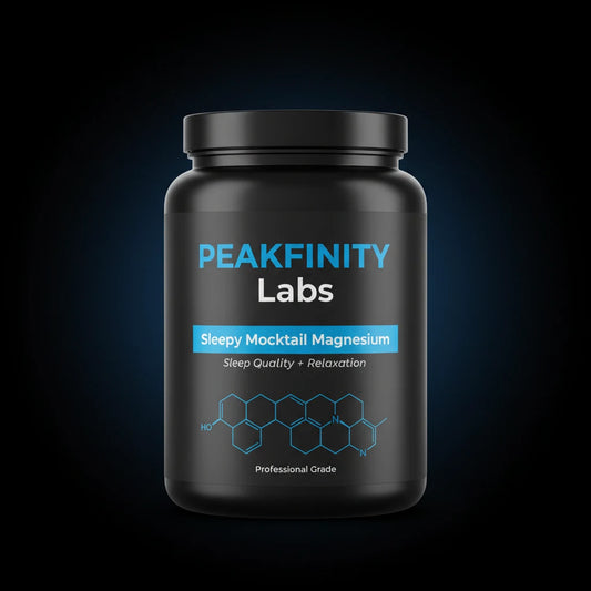 Peakfinity Labs Sleepy Mocktail Magnesium Powder, Tart Cherry