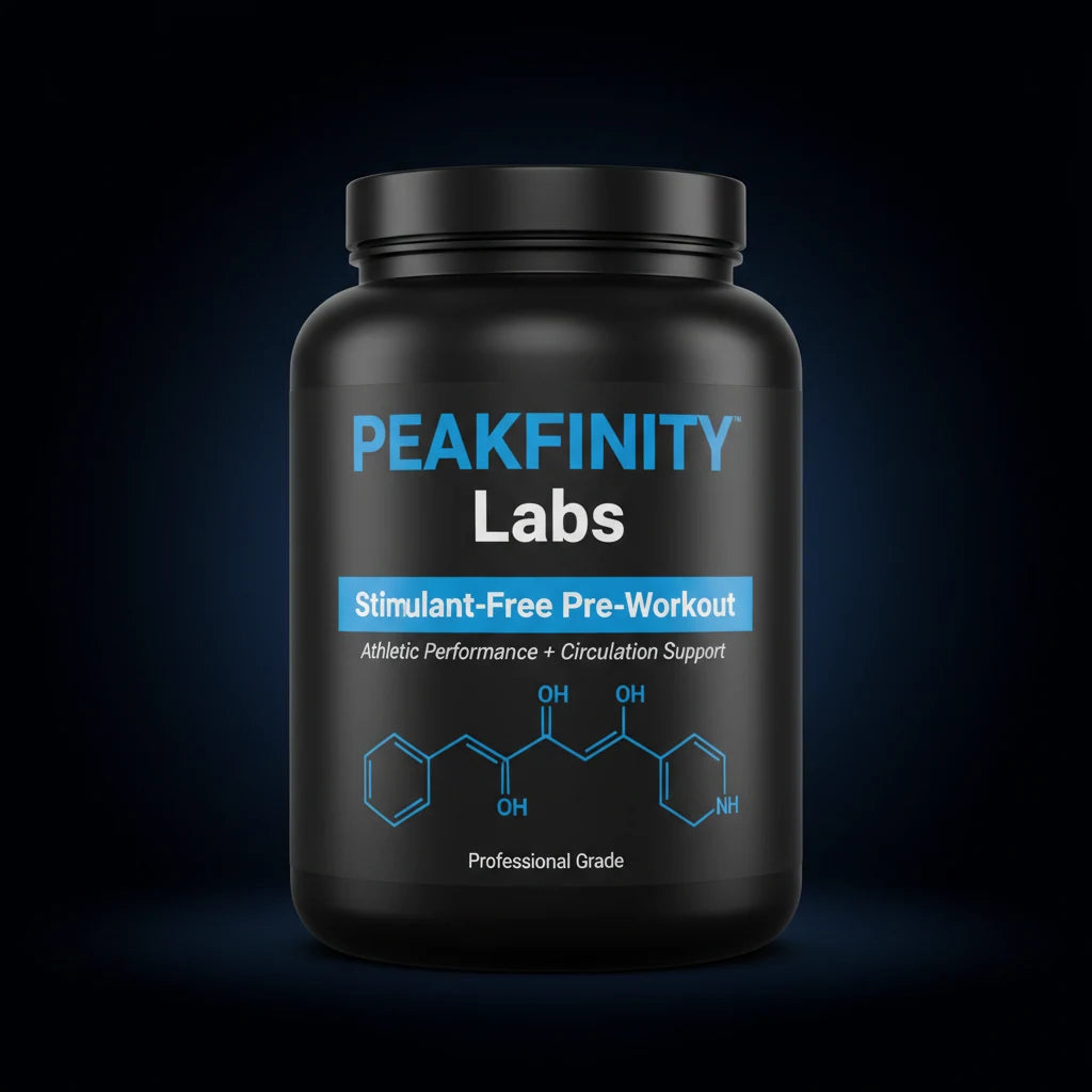 Peakfinity Labs Stimulant-Free Pre-Workout Powder with Citrulline & Beet Root