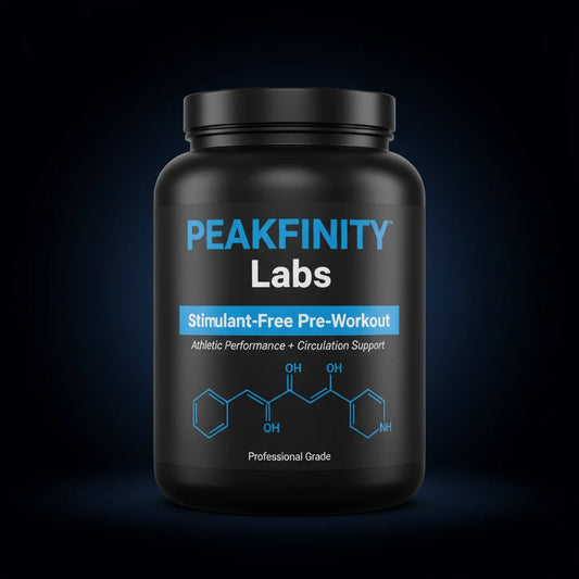 Peakfinity Labs Stimulant-Free Pre-Workout Powder with Citrulline & Beet Root