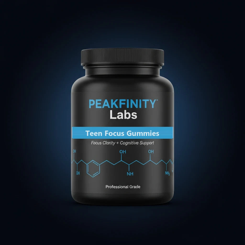 Teen Focus & Study Gummies with Omega-3 & B Vitamins
